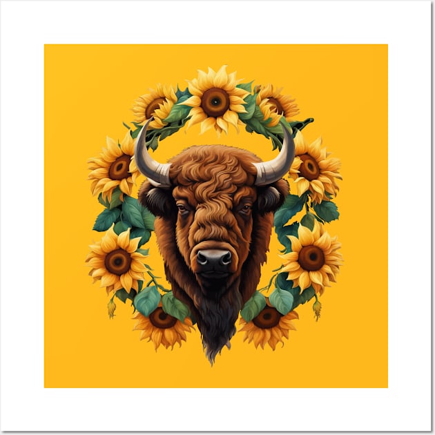 The Sunflower State Of Kansas v2 Wall Art by taiche